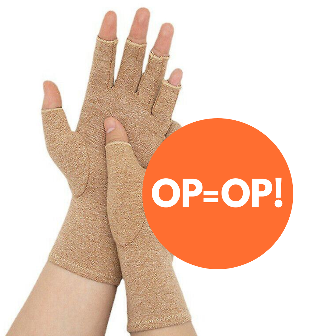 Compressiehandschoen - Naturel